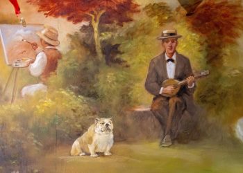 Huntington Man to Take on the State Over Bulldog Mural Controversy