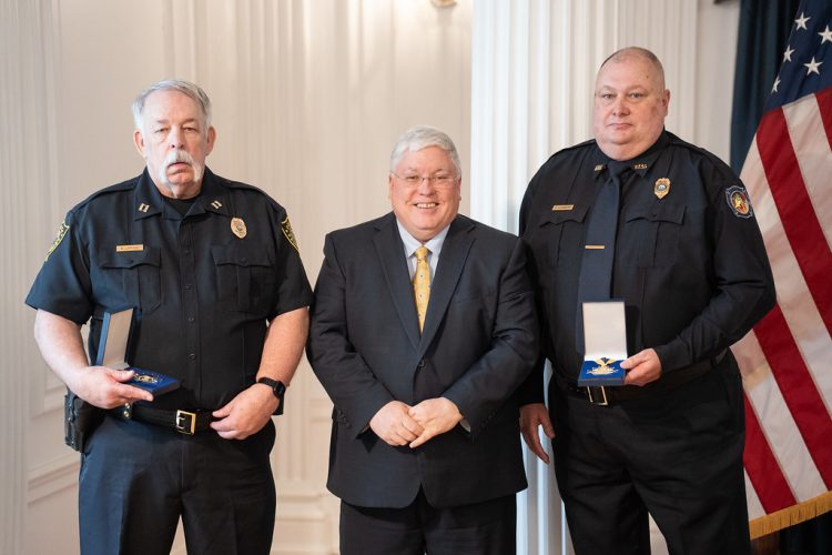 Governor Morrisey Awards West Virginia Medal of Valor to Local Heroes for Bravery