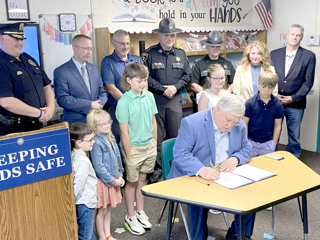 Governor Morrisey Promotes New Law to Boost Police Presence in WV Schools